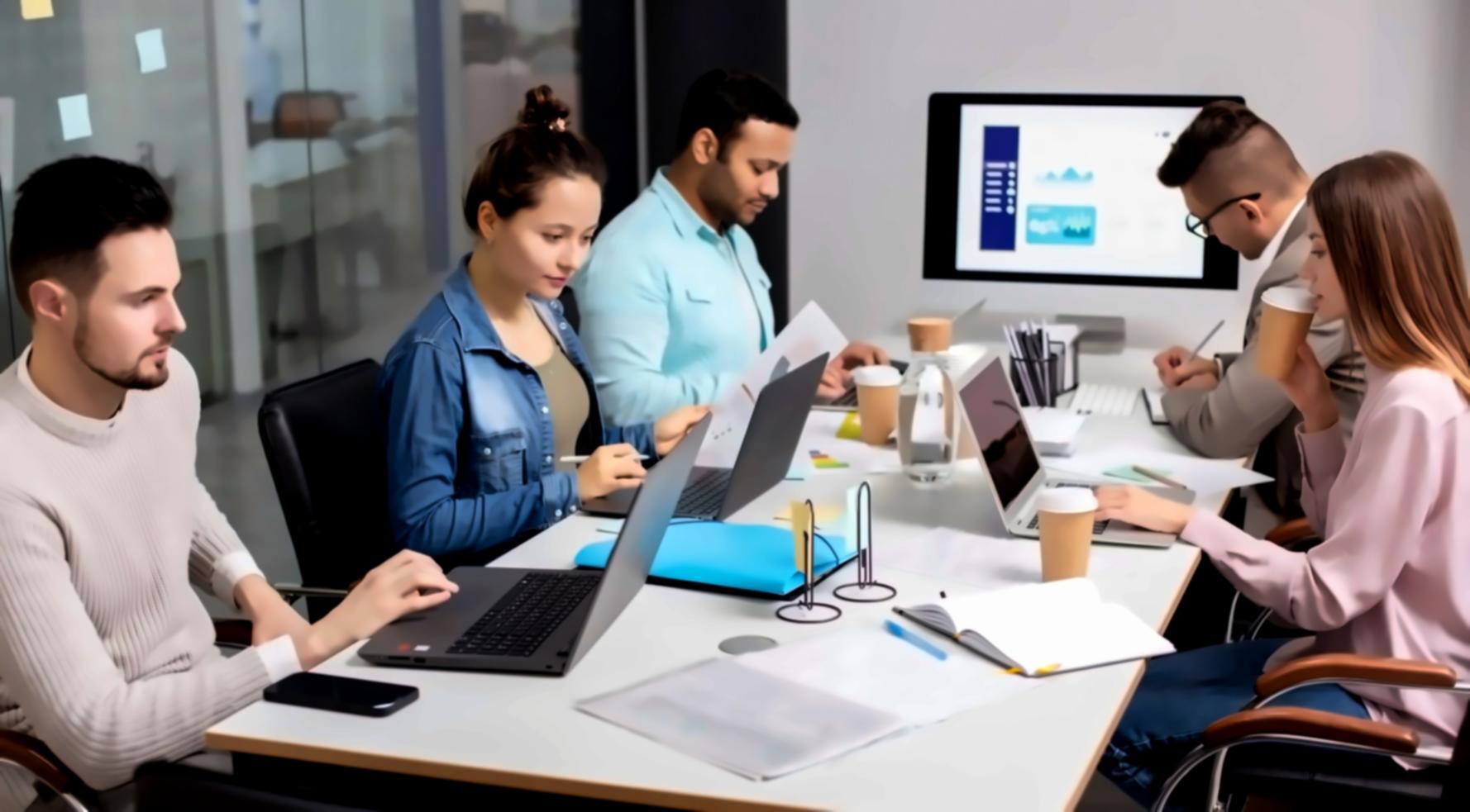 Group learning environment focused on collaborative financial discussions